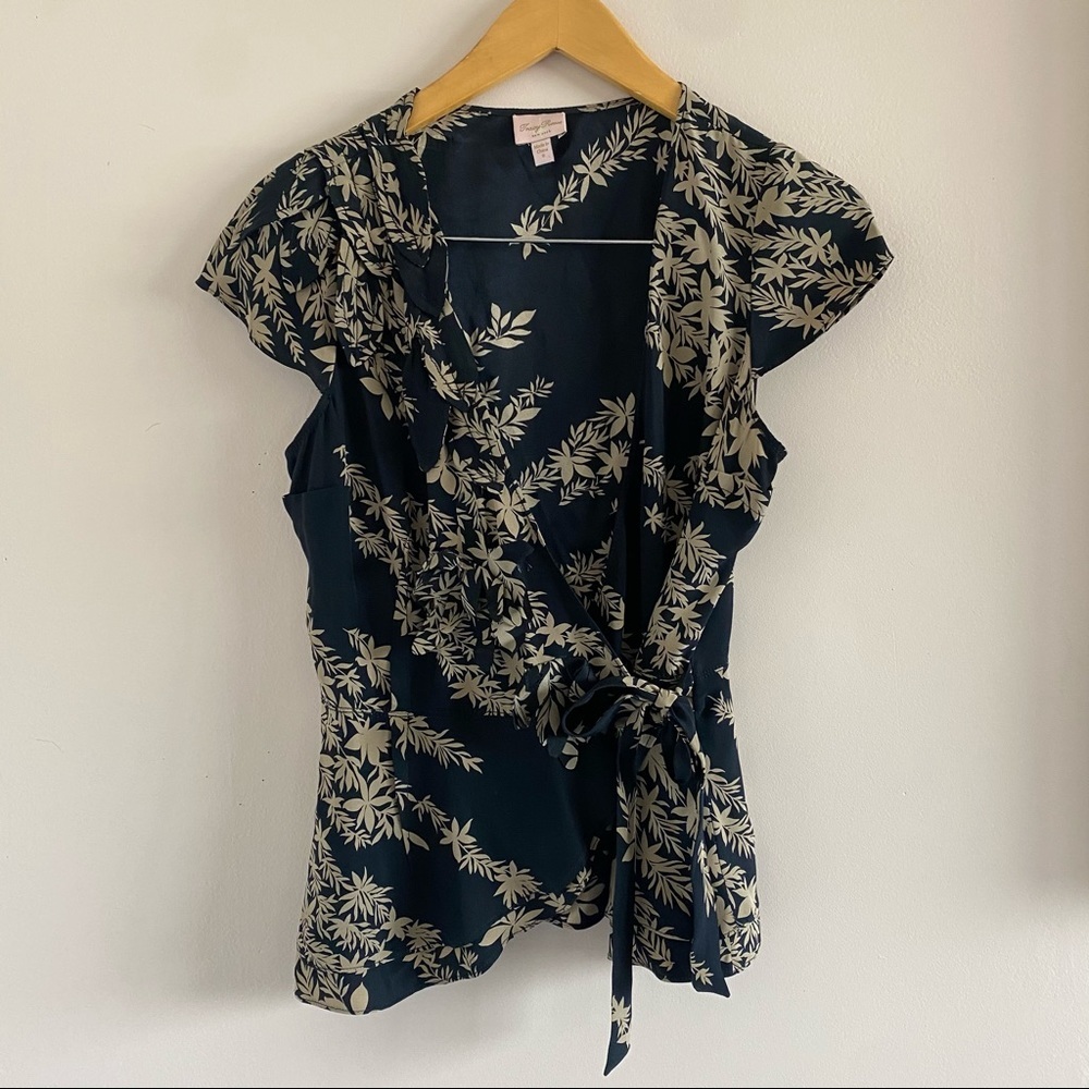 Tracy Reese - Black Side Tie Top